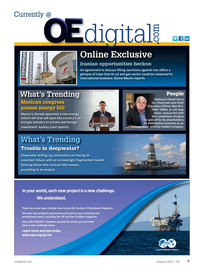 Offshore Engineer Magazine, page 5,  Jan 2014