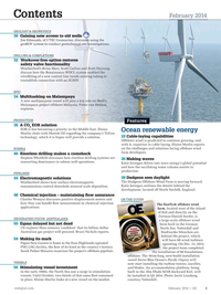 Offshore Engineer Magazine, page 1,  Feb 2014