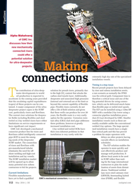 Offshore Engineer Magazine, page 110,  May 2014
