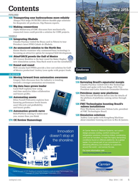 Offshore Engineer Magazine, page 3,  May 2014