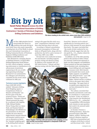 Offshore Engineer Magazine, page 62,  May 2014