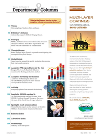 Offshore Engineer Magazine, page 5,  May 2014