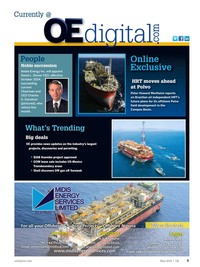 Offshore Engineer Magazine, page 7,  May 2014