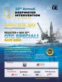 Offshore Engineer Magazine, page 97,  May 2014