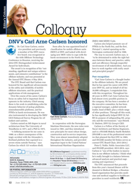 Offshore Engineer Magazine, page 10,  Jun 2014