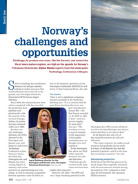 Offshore Engineer Magazine, page 116,  Aug 2014