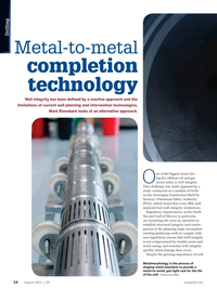 Offshore Engineer Magazine, page 52,  Aug 2014