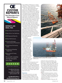 Offshore Engineer Magazine, page 84,  Aug 2014