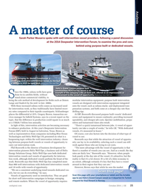 Offshore Engineer Magazine, page 19,  Oct 2014
