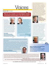 Offshore Engineer Magazine, page 7,  Oct 2014