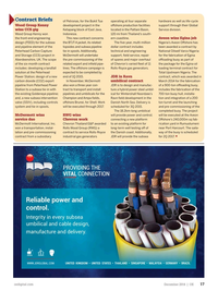 Offshore Engineer Magazine, page 15,  Dec 2014