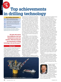 Offshore Engineer Magazine, page 26,  Dec 2014