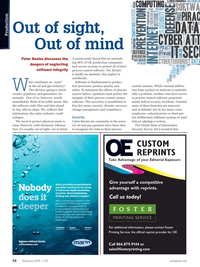 Offshore Engineer Magazine, page 52,  Feb 2015