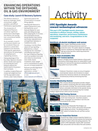 Offshore Engineer Magazine, page 72,  Apr 2015
