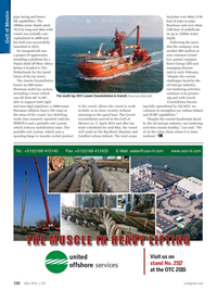 Offshore Engineer Magazine, page 118,  May 2015