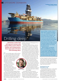 Offshore Engineer Magazine, page 124,  May 2015