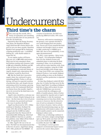 Offshore Engineer Magazine, page 6,  Jun 2015