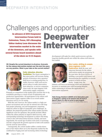 Offshore Engineer Magazine, page 22,  Aug 2015