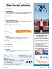 Offshore Engineer Magazine, page 3,  Aug 2015
