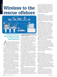 Offshore Engineer Magazine, page 90,  Sep 2015