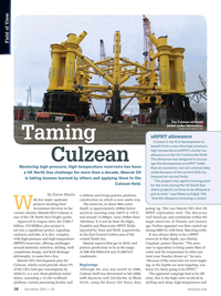 Offshore Engineer Magazine, page 16,  Dec 2015