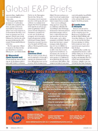 Offshore Engineer Magazine, page 14,  Feb 2016