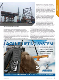 Offshore Engineer Magazine, page 19,  Apr 2016