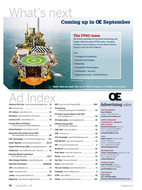 Offshore Engineer Magazine, page 96,  Aug 2016