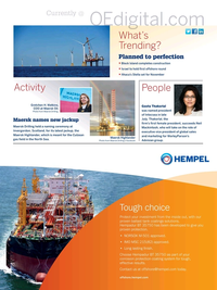 Offshore Engineer Magazine, page 5,  Sep 2016