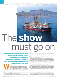 Offshore Engineer Magazine, page 20,  Jan 2017