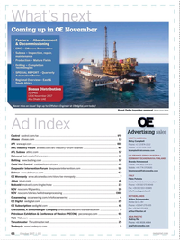 Offshore Engineer Magazine, page 64,  Oct 2017