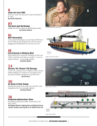 Offshore Engineer Magazine, page 3,  Sep 2022