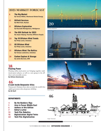 Offshore Engineer Magazine, page 3,  Nov 2022