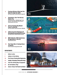 Offshore Engineer Magazine, page 3,  Mar 2023