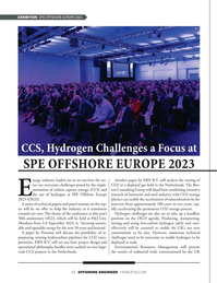 Offshore Engineer Magazine, page 52,  May 2023