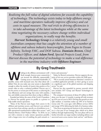 Offshore Engineer Magazine, page 21,  Sep 2023