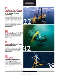 Offshore Engineer Magazine, page 2,  May 2025