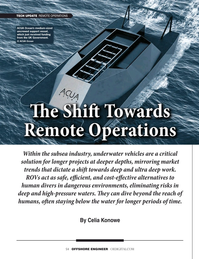 Offshore Engineer Magazine, page 54,  Jan 2026