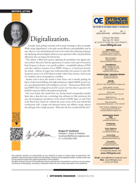 Offshore Engineer Magazine, page 4,  Jan 2026