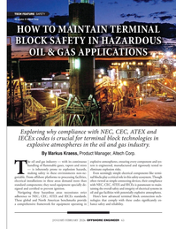 Offshore Engineer Magazine, page 63,  Jan 2026