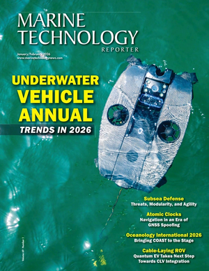 cover of Marine Technology Reporter (January 2026)