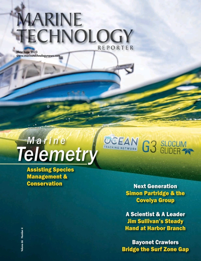 Cover of May 2023 issue of Marine Technology Reporter Magazine