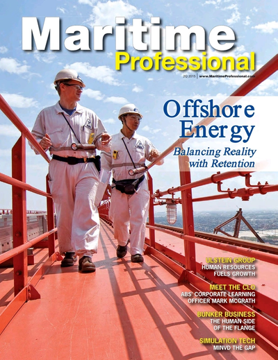 Cover of Q2 2015 issue of Maritime Logistics Professional Magazine