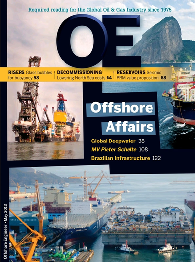 Cover of May/Jun 2013 issue of Offshore Engineer Magazine