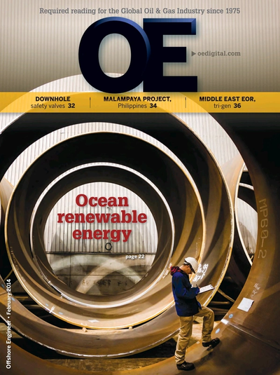 Cover of Feb/Mar 2014 issue of Offshore Engineer Magazine