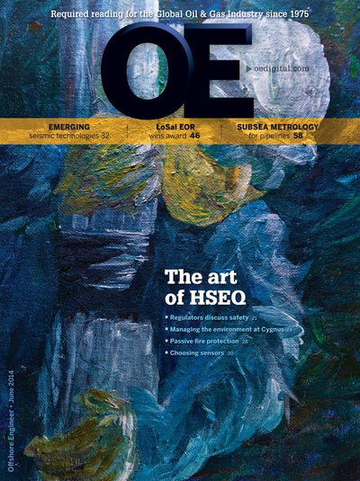 Cover of Jun/Jul 2014 issue of Offshore Engineer Magazine