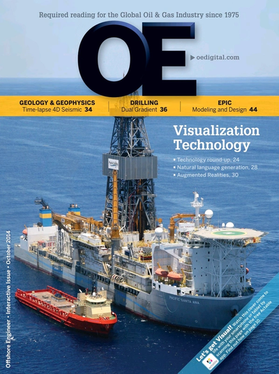 Cover of Oct/Nov 2014 issue of Offshore Engineer Magazine