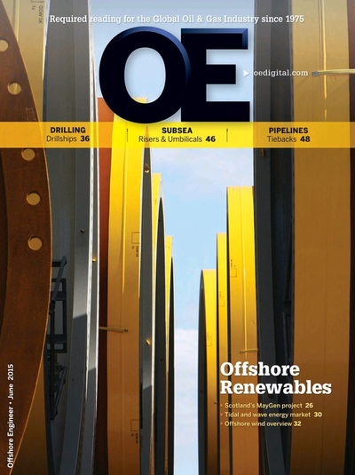 Cover of Jun/Jul 2015 issue of Offshore Engineer Magazine