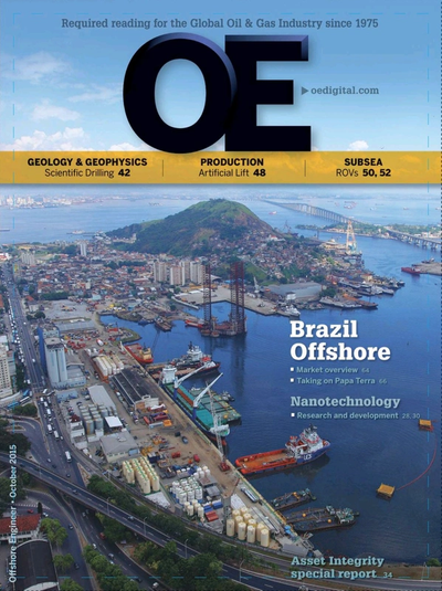 Cover of Oct/Nov 2015 issue of Offshore Engineer Magazine