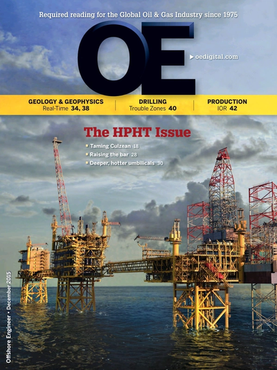 Cover of Dec/Jan 2015 issue of Offshore Engineer Magazine